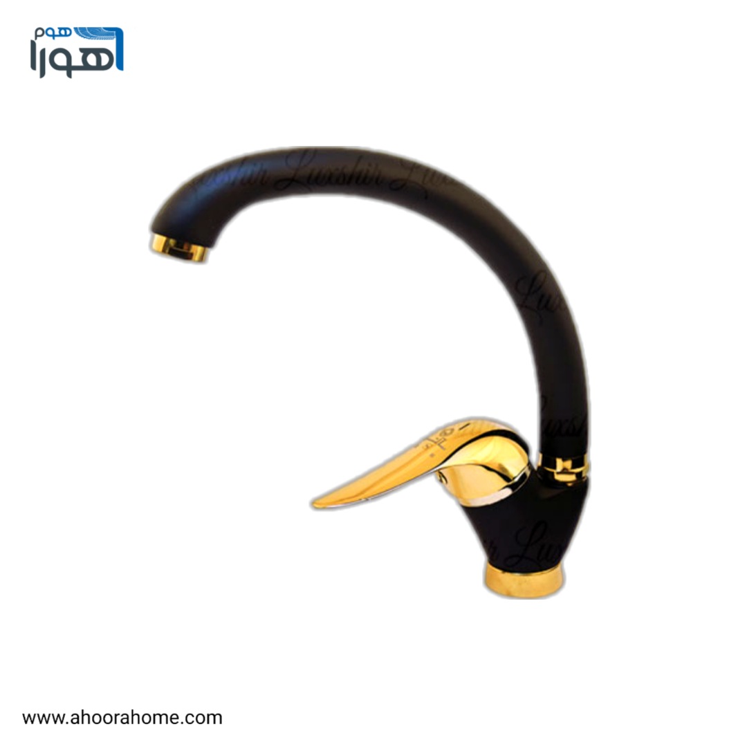 شیر ظرفشویی مدل اردکی مشکی طلا