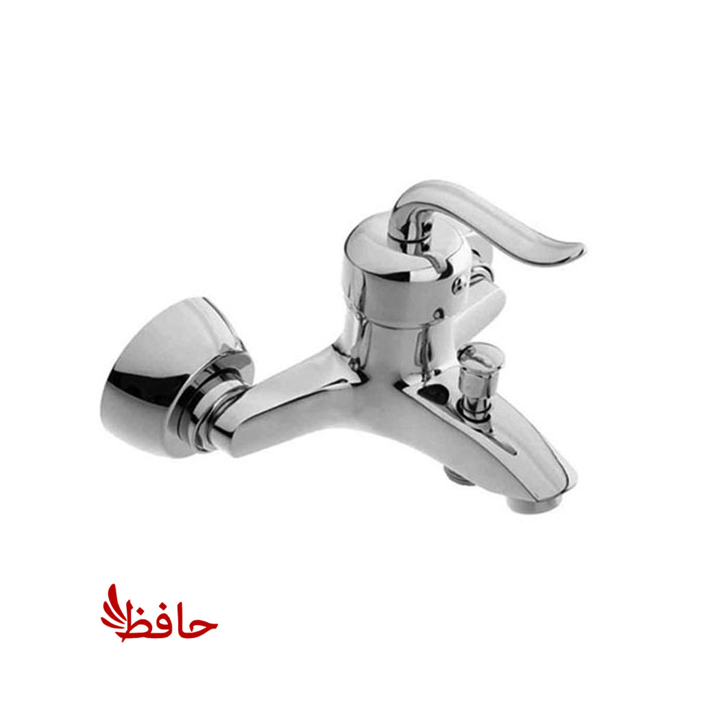 شیر حمام مدل قاصدک قاجاری کروم