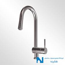 شیر ظرفشویی شاوری موناکو پلاس کروم مات شیرآلات شودر