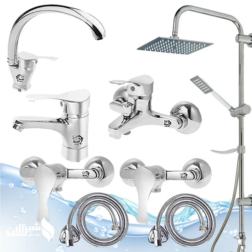 مجموعه 8 عددی شیرآلات لوکس شیرالات البرز