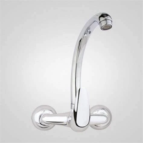 سینک دیوار مدل اردکی کروم شیرالات البرز